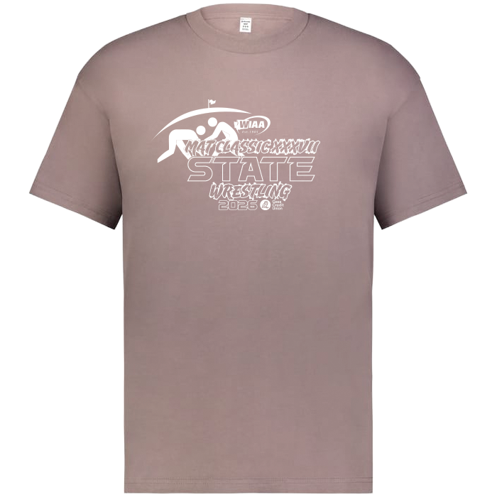 Oversized Short Sleeve - WIAA 2026 State Wrestling - Shitake
