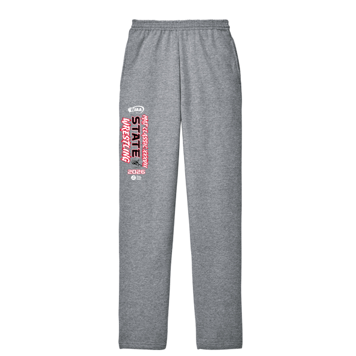 Sweatpants - WIAA 2026 State Wrestling - Athletic Heather