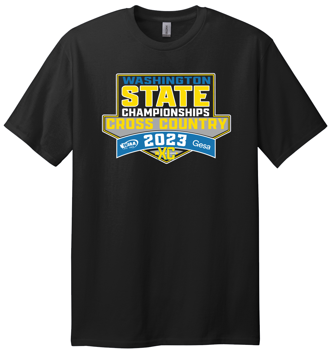 Short Sleeve- WIAA 2023-2024 State Championships - Black