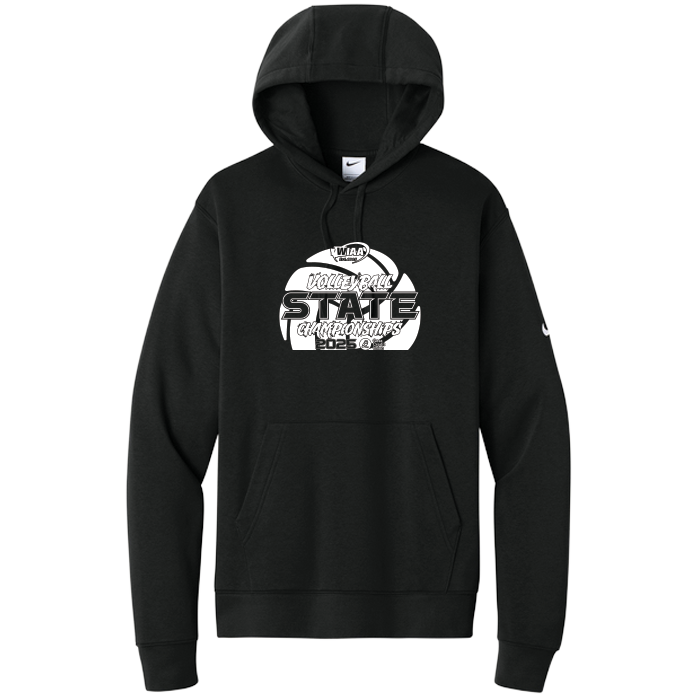 Nike Hoodie - WIAA 2025 State Volleyball - Black