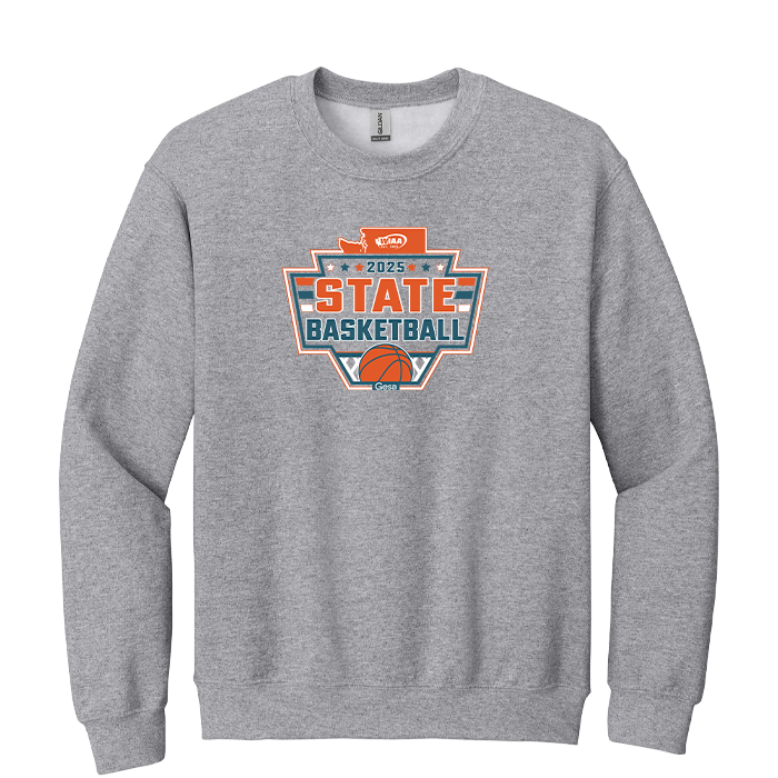 Crewneck - WIAA 2024-2025 State Championships - Light Grey