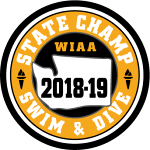 Swim and Dive Champion Patch