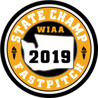 WIAA 2019 State Champion Softball Patch