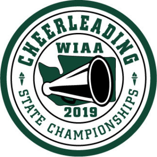 WIAA 2019 State Cheer Patch