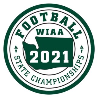 WIAA 2021 State Football Championships Letterman's Patch