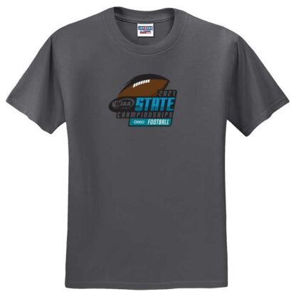WIAA 2021 State Football Short Sleeve T-Shirt - Charcoal