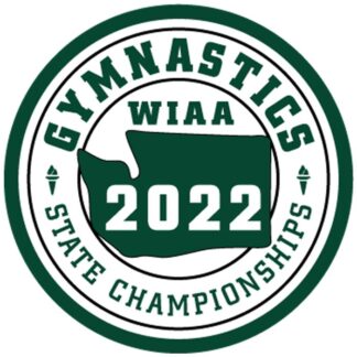 WIAA 2022 State Gymnastics Championships Patch