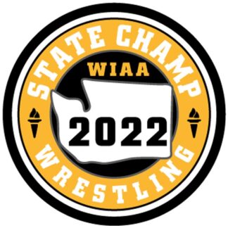 WIAA 2022 State Wrestling Mat Classic Champions Patch