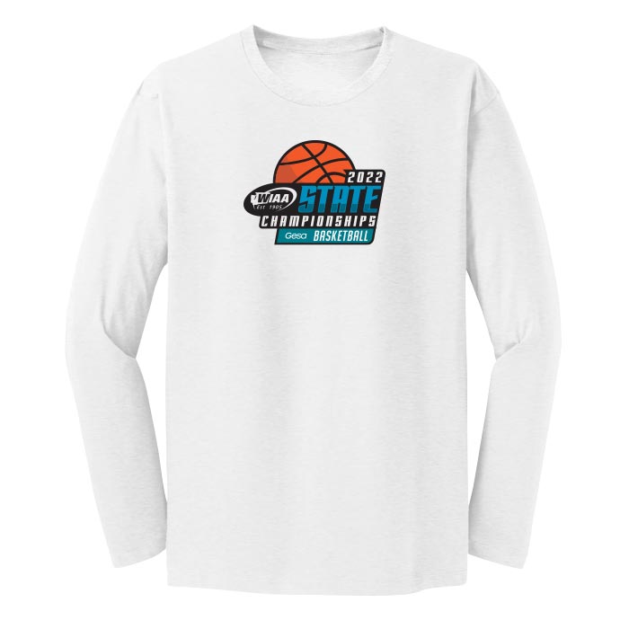 WIAA 2022 State Basketball Championships Long Sleeve T-Shirt - White ...