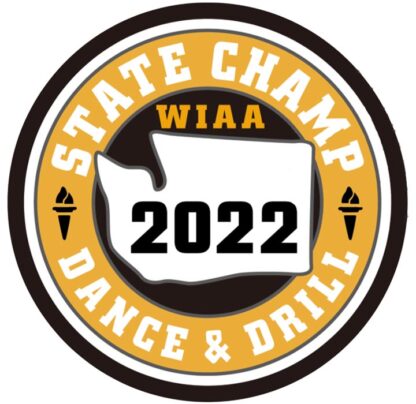 WIAA 2022 Dance and Drill Champions Patch