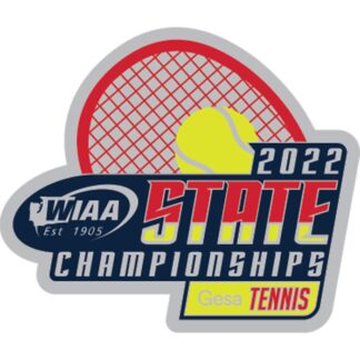 WIAA 2022 Tennis Championship Pin