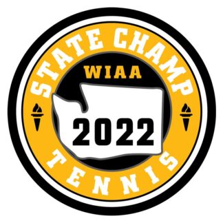 WIAA 2022 Tennis Championship Champions Patch