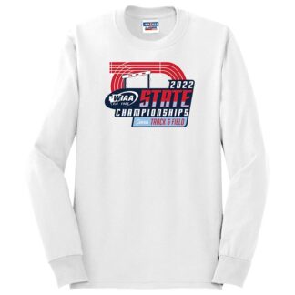 WIAA 2022 Track and Field Long Sleeve T-Shirt - White