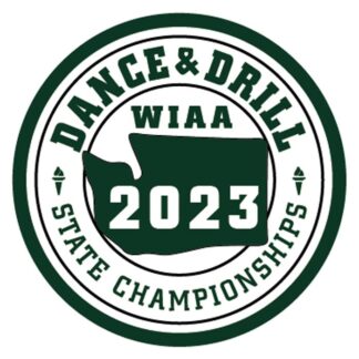 WIAA 2023 Dance and Drill Green Patch