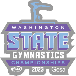 WIAA 2023 Gymnastics Championships Pin