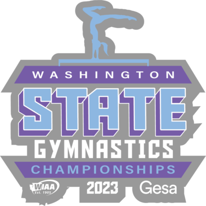 WIAA 2023 Gymnastics Championships Pin