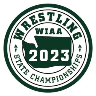 WIAA 2023 Wrestling Patch - 2023 Mat Classic
