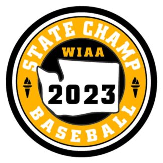 2023 WIAA Baseball Championships Champions Patch