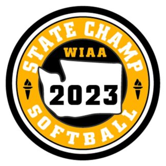 2023 WIAA State Fastpitch Softball Champion Patch