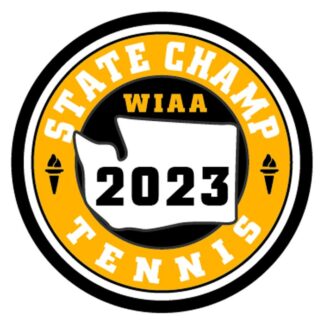 WIA 2023 State Tennis Championships Champions Patch