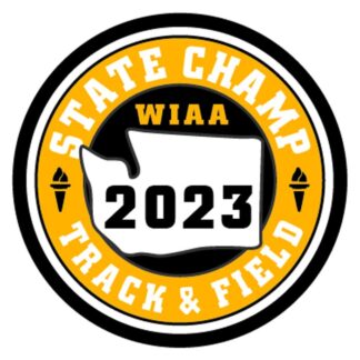 WIAA 2023 State Track and Field CHAMPIONS Patch