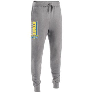 2023 WIAA State Cross Country Mens Joggers - Charcoal-Heather