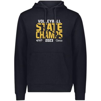 2023 WIAA State Volleyball Champ Hoodie - Black