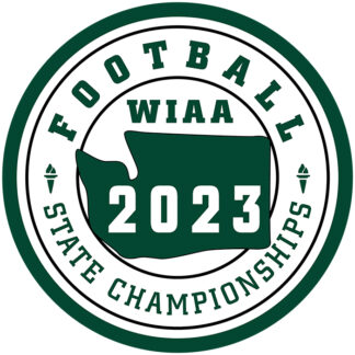 2023 WIAA State Football Letterman Patch