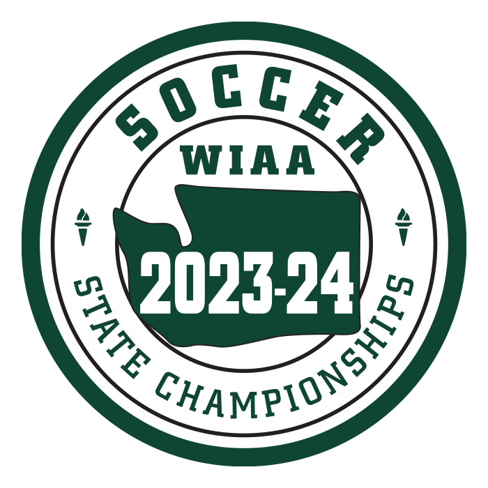 2023 WIAA State Soccer Competitors Letterman Green Patch