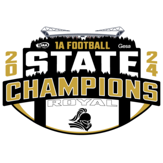 WIAA 2024 State Football Champs 1A: Royal Apparel