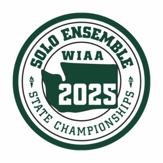 WIAA 2025 Solo & Ensemble State Championships Patch