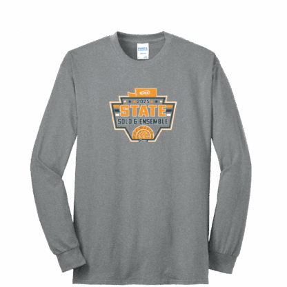 WIAA 2025 State Solo & Ensemble Long Sleeve - Light Grey