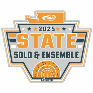 WIAA 2025 State Solo & Ensemble Pin