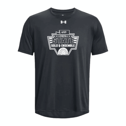 WIAA 2025 State Solo & Ensemble Under Armour Short Sleeve - Dark Grey