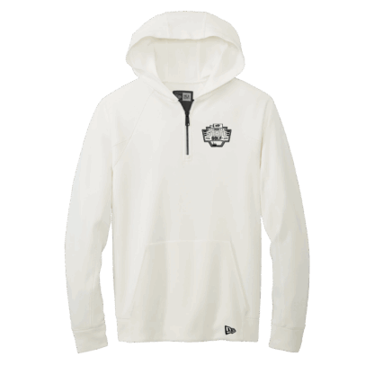 WIAA 2025 State Golf New Era Hooded 1/4 Zip - White