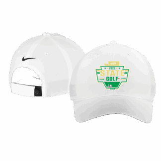 WIAA 2025 State Golf Nike Hat - White