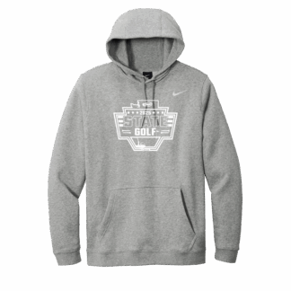 WIAA 2025 State Golf Nike Hoodie - Light Grey