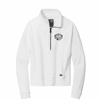 WIAA 2025 State Fastpitch Softball New Era Ladies 1/4 Zip - White