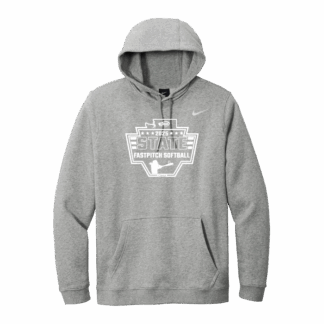 WIAA 2025 State Fastpitch Softball Nike Hoodie - Light Grey