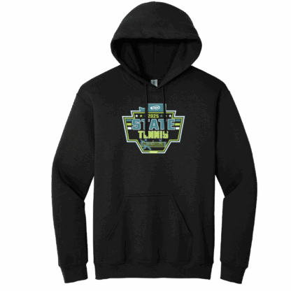 WIAA 2025 State Tennis Hoodie - Black