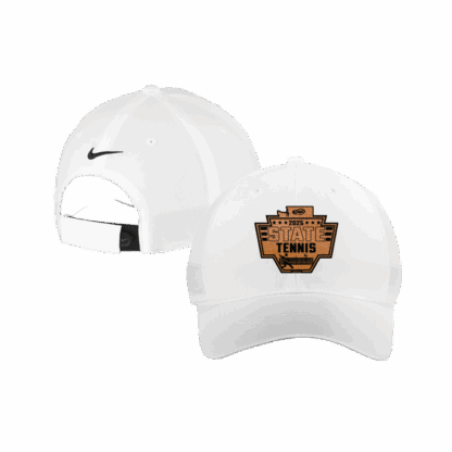 WIAA 2025 State Tennis Nike Hat - White