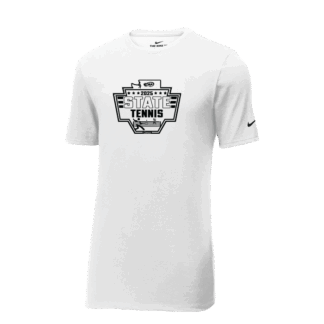 WIAA 2025 State Tennis Nike Short Sleeve - White