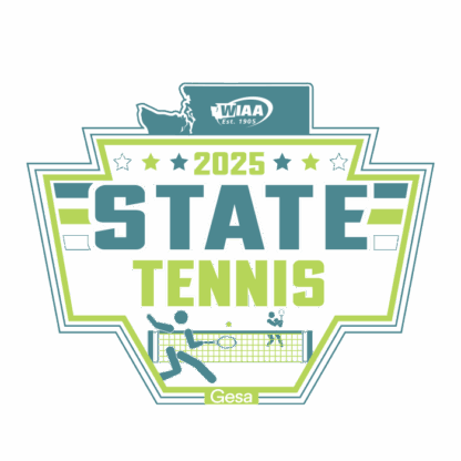 WIAA 2025 State Tennis Sticker