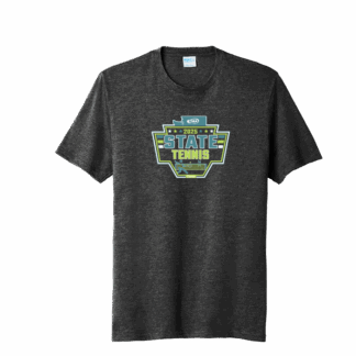 WIAA 2025 State Tennis Short Sleeve - Black Heather
