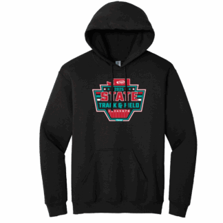 WIAA 2025 State Track Hoodie - Black