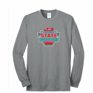 WIAA 2025 State Track Long Sleeve - Light Grey