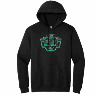 WIAA 2025 State Baseball Hoodie - Black
