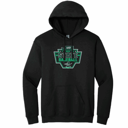 WIAA 2025 State Baseball Hoodie - Black