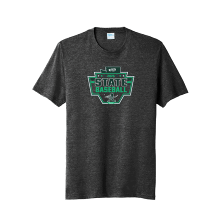WIAA 2025 State Baseball Short Sleeve - Black Heather