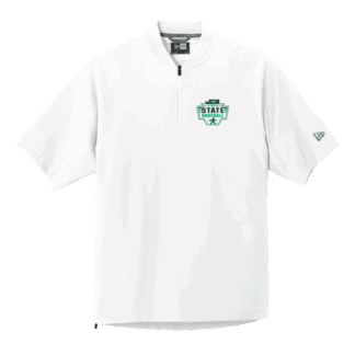 WIAA 2025 State Baseball New Era Cage Pullover - White